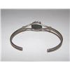 Image 2 : Old Pawn Navajo Sterling Turquoise Cuff Bracelet