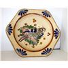 Image 1 : Vintage Mexican Tonala Parrot Bird Design Large Platter Bowl
