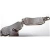 Image 2 : Vintage Israeli Sterling Silver Gold Heavy Link Bracelet
