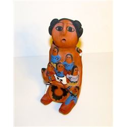 Navajo Vintage Story Teller Figurine