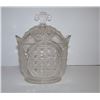 Image 1 : EAPG Early American Glass Lidded Bowl. Antique 1890s