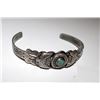 Image 2 : Old Pawn Zuni Sterling Turquoise Cuff Bracelet