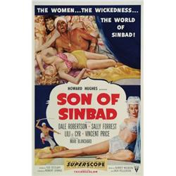 Son of Sinbad, 1952, RKO Radio Pictures (U.S.), on linen, condition B. "The Women, the Wickedne...