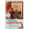 Image 1 : Comanche Station, 1960, Columbia Pictures (U.S.), on linen, condition A-., 41" x 27" - 104.1...