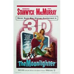 The Moonlighter, 1953, Warner Brothers (U.S.), on linen, condition B+., One of only a few Big...