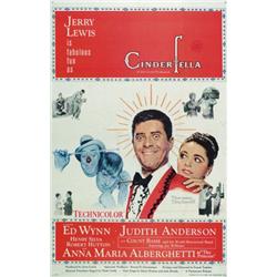 Cinderfella, 1960, Paramount Pictures (U.S.), folded, condition B+. Norman Rockwell artwork....