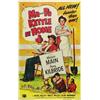 Image 1 : Ma and Pa Kettle at Home, 1954, Universal Studios (U.S.), folded, condition B., 41" x 27" - 1...
