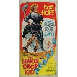 The Lemon Drop Kid, 1951, Paramount Pictures (U.S.), on linen, condition B., 81" x 41" - 205....