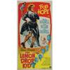 Image 1 : The Lemon Drop Kid, 1951, Paramount Pictures (U.S.), on linen, condition B., 81" x 41" - 205....