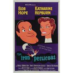 The Iron Petticoat, 1956, Metro Goldwyn Mayer (U.S.), on linen, condition A-., 41" x 27" - 10...