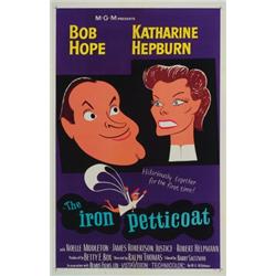 The Iron Petticoat, 1956, Metro Goldwyn Mayer (U.S.), on linen, condition A-., 41" x 27" - 10...