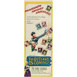 Three Stooges Meet Hercules/The Outlaws is Coming, 1963, Columbia Pictures (French), folded, co...