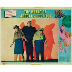 World of Abbott & Costello, 1965, Universal Studios (U.S.), 3 lobby cards, condition B with 4 o...