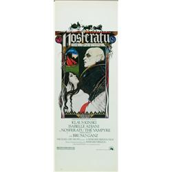 Nosferatu, the Vampyre, 1979, 20th Century Fox (U.S.), rolled, condition A., The Werner Herzo...