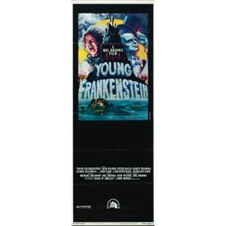 Young Frankenstein, 1974, 20th Century Fox (U.S.), folded, condition B-., 36" x 14" - 91.4 x...