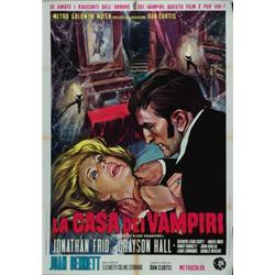 House of Dark Shadows, 1971, Metro Goldwyn Mayer (Italian), folded, condition C., 55" x 39" -...