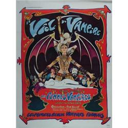 Le Viol du Vampire, 1960's, ABC Pictures (French), on linen, condition B+. Famous artwork by Dr...