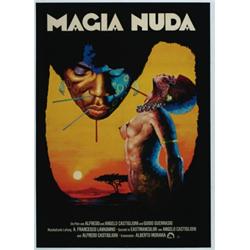 Mondo Nudo, 1975, 20th Century Fox (German), on linen, condition A-., 33" x 23.5" - 83.8 x 59...