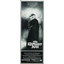 The Elephant Man, 1980, Paramount Pictures (U.S.), rolled, condition A., 36" x 14" - 91.4 x 3...