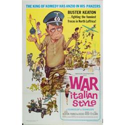 War Italian Style, 1966, American International (U.S.), folded, condition A-. Buster's last fea...