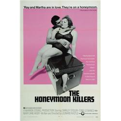 The Honeymoon Killers, 1970, Cinerama (U.S.), on linen, condition B+., 41" x 27" - 104.1 x 68...