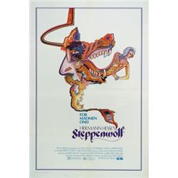 Steppenwolf, 1974, D/R Films (U.S.), on linen, condition A-., "For Madmen only"., 41" x 27"...