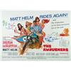 Image 1 : The Ambushers, 1967, Columbia Pictures (British Quad), folded, condition B+., 30" x 40" - 76....