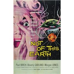 Not of this Earth, 1957, Allied Artists (U.S.), folded, condition A., 41" x 27" - 104.1 x 68....