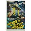 Image 1 : Voyage to the End of the Universe, 1964, American International (U.S.), on linen, condition B+....