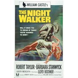 The Night Walker, 1965, Universal City Studios (U.S.), folded, condition B-. "Will It Drive You...