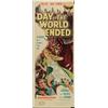 Image 1 : Day the World Ended, 1956, American International (U.S.), folded, condition B., 36" x 14" - 9...
