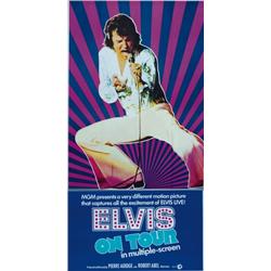 Elvis on Tour, 1971, Metro Goldwyn Mayer (U.S.), folded, condition A., A 3 sheet in two piece...