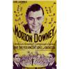 Image 1 : Morton Downey, 1938, Universal Pictures (U.S.), on linen, condition A-., 41" x 27" - 104.1 x...