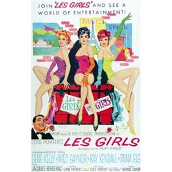 Les Girls, 1957, Metro Goldwyn Mayer (U.S.), folded, condition A-., 41" x 27" - 104.1 x 68.6...