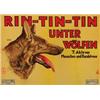 Image 1 : Rin-Tin-Tin, 1926, Warner Brothers (German), on linen, condition A-., 28" x 37.5" - 71.1 x 95...