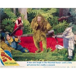 The Wizard of Oz, 1939, Metro Goldwyn Mayer (U.S.), lobby card, condition A. A 1949 reissue car...