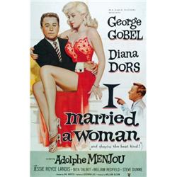 I Married a Woman, 1958, RKO Radio Pictures (U.S.), folded, condition A-., 41" x 27" - 104.1...