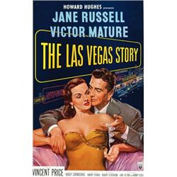 The Las Vegas Story, 1951, RKO, on linen, condition B. Rare one sheet., 41" x 27" - 104.1 x 6...