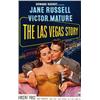Image 1 : The Las Vegas Story, 1951, RKO, on linen, condition B. Rare one sheet., 41" x 27" - 104.1 x 6...
