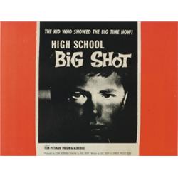 High School Big Shot, 1959, Sparta Film Group (U.S.), folded, condition C., 22" x 28" - 55.9...