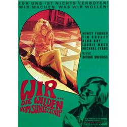 Riot on Sunset Strip, 1967, American International (German), folded, condition B+. "For us noth...