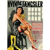Image 1 : Blind Venus, 1939, Kriminal-Sukces'en (Swedish), on linen, condition A-., 34" x 24.5" - 86.4...