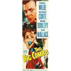 The Big Combo, 1955, Allied Artists (U.S.), folded, condition B., 36" x 14" - 91.4 x 35.6 cm....