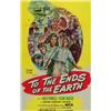 Image 1 : To The Ends of the Earth, 1947, Columbia Pictures (U.S.), folded, condition B+., 41" x 27" -...