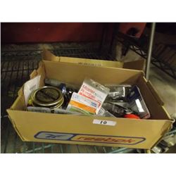 BOX MISC PLUMBING AND HARDWARE