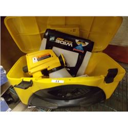 WAGNER TOOL BOX WITH RADIO AND PAINT SCRAPER