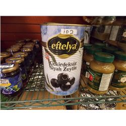 EXTRA LARGE CAN OF BLACK OLIVES