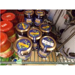 BLUEBERRY JAM - 6 X 370GM JARS PER LOT