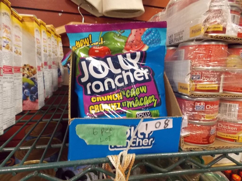 JOLLY RANCHER CANDY - CRUNCH 'N CHEW - 6 X184 GRAM PACKAGES