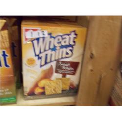 CASE OF CRACKER - WHEAT THINS - 5 BXS